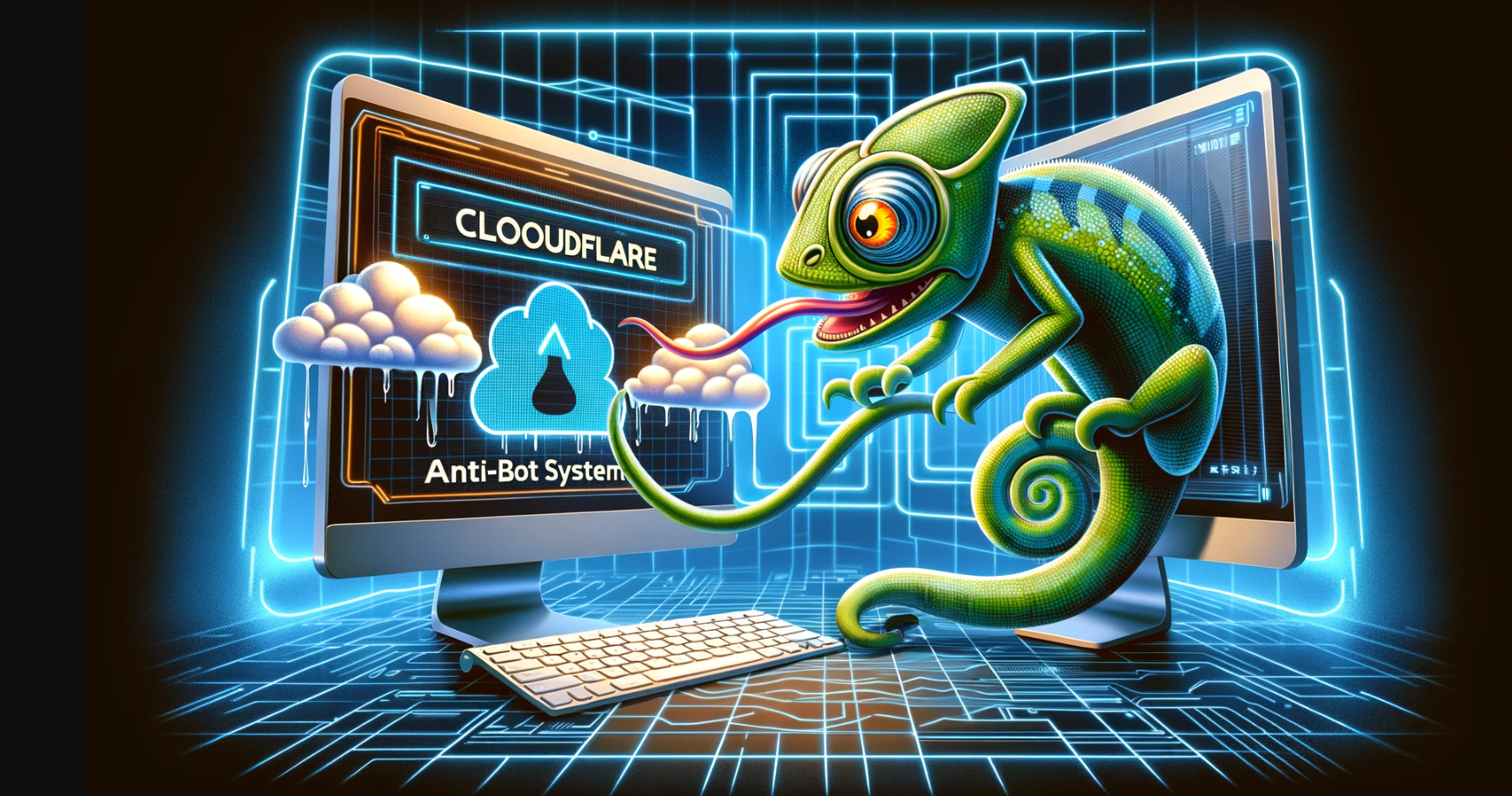 Kameleo-bypass-Cloudflare-bot-detection-system