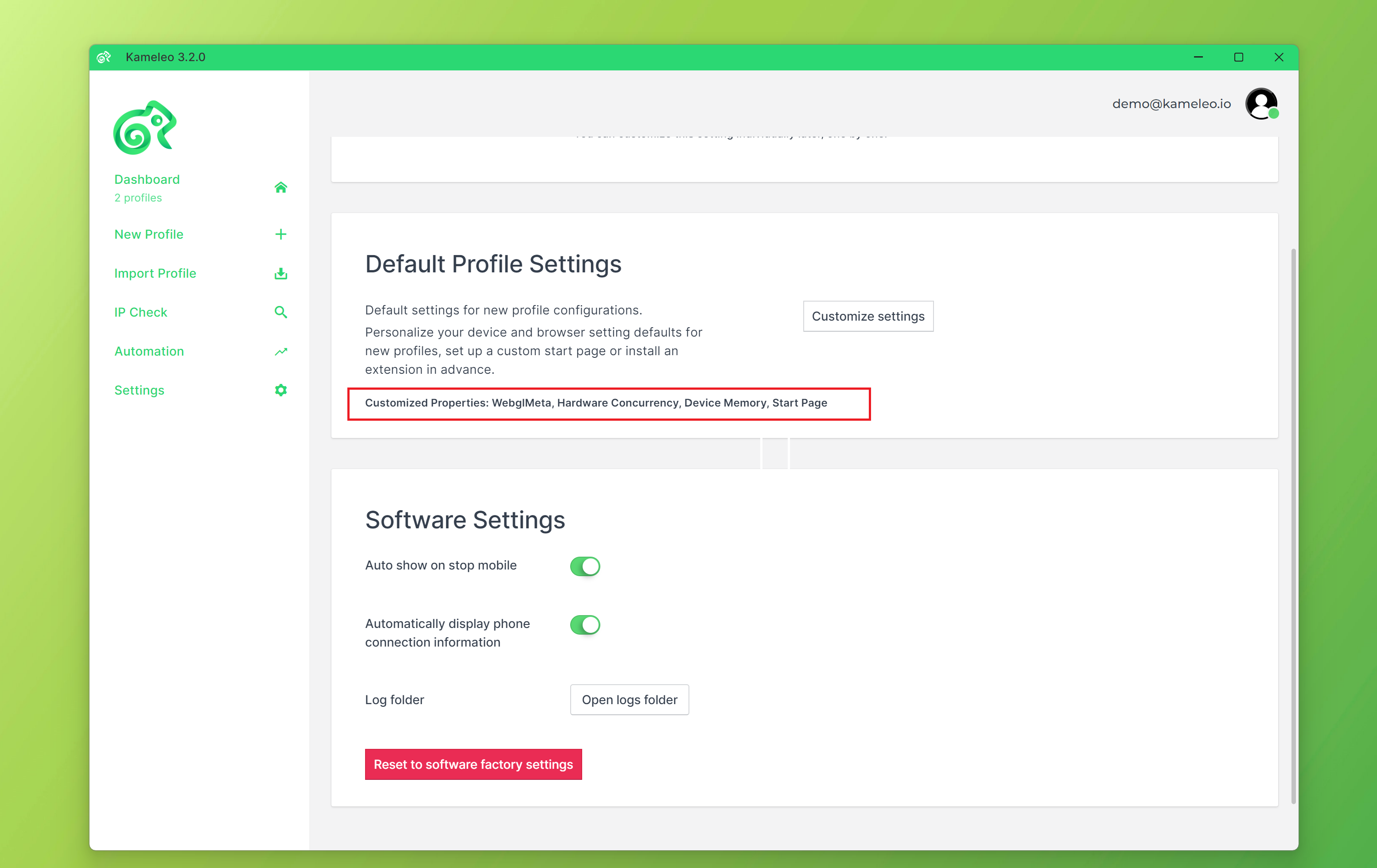 IMAGE 17 - Profile defaults and software settings.png
